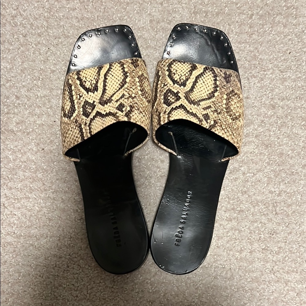 Freda Salvador slides in ‘vanilla snake’